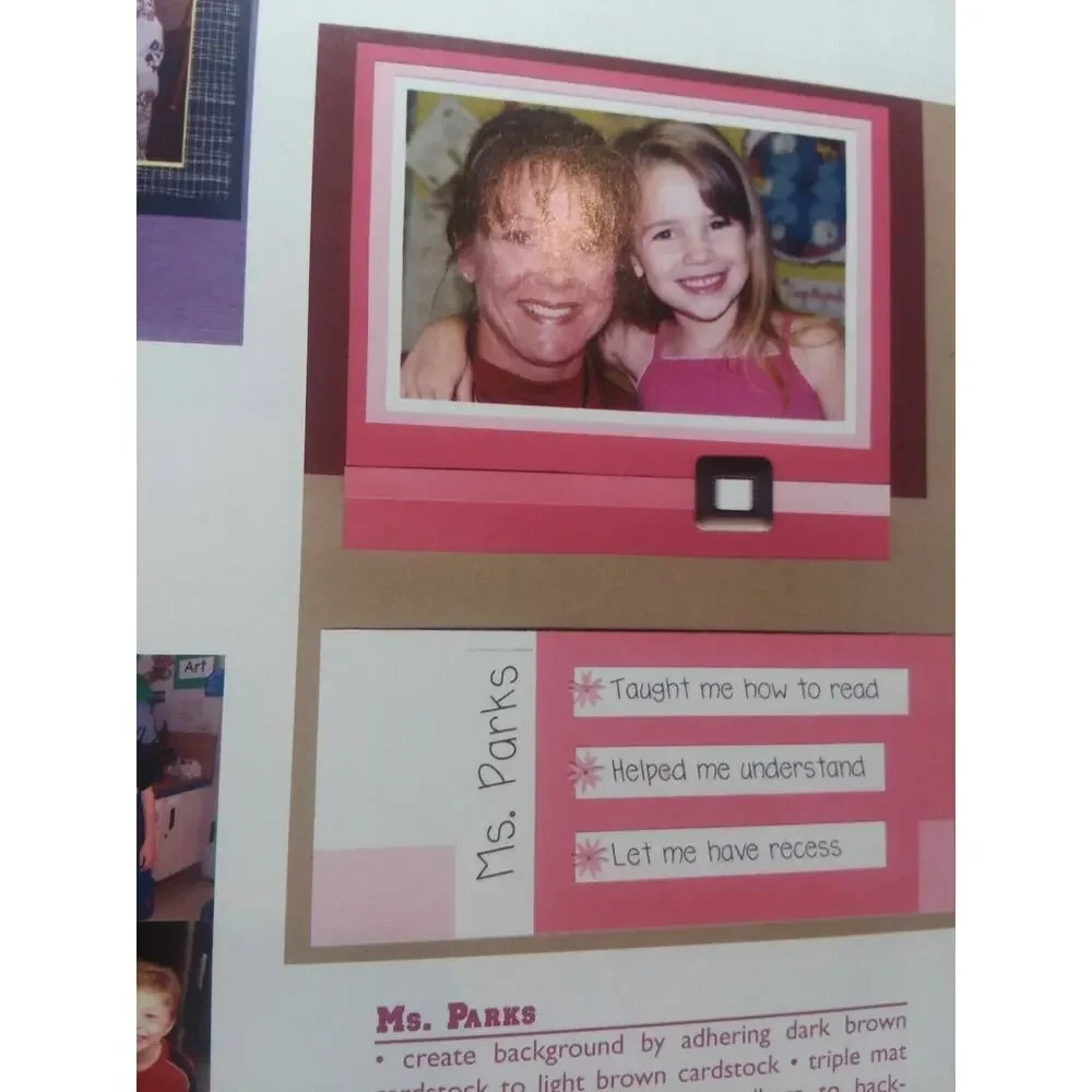 It's All about School - Scrapbooking Layout‎ Ideas